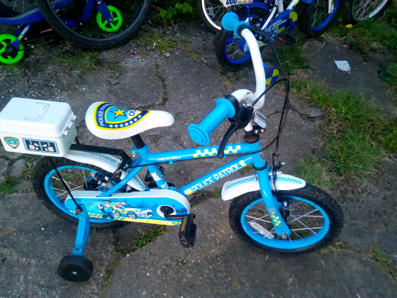 police bike for 5 year old